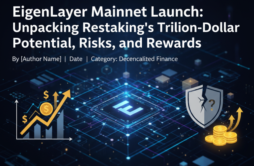 EigenLayer Mainnet Launch: Unpacking Restaking’s Trillion-Dollar Potential, Risks, and Rewards