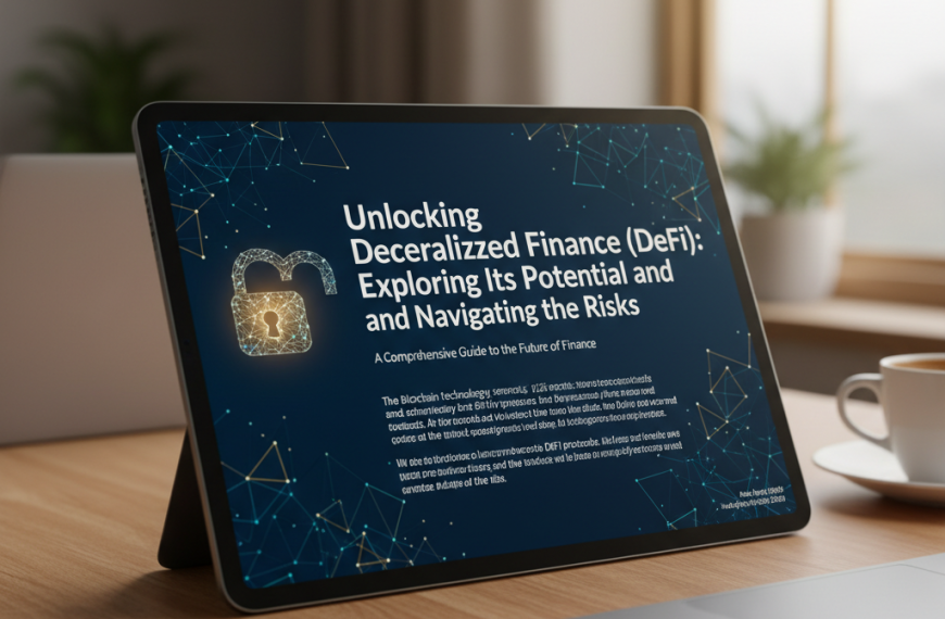 Unlocking Decentralized Finance (DeFi): Exploring Its Potential and Navigating the Risks